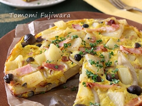 失敗しない!簡単じゃがいもスパニッシュオムレツ